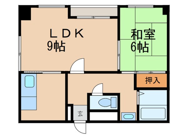 サンコーマンションの物件間取画像